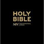 Holy Bible NIV Black